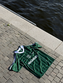 AM.RADIO x BLONDE Oversized Collared Soccer Jersey