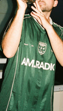 AM.RADIO x BLONDE Oversized Collared Soccer Jersey
